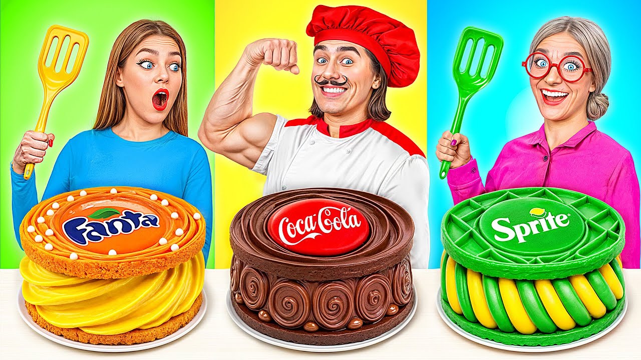 Кулинарный Челлендж: Я против Бабушки | Вкусные Рецепты от Super Hyper DO