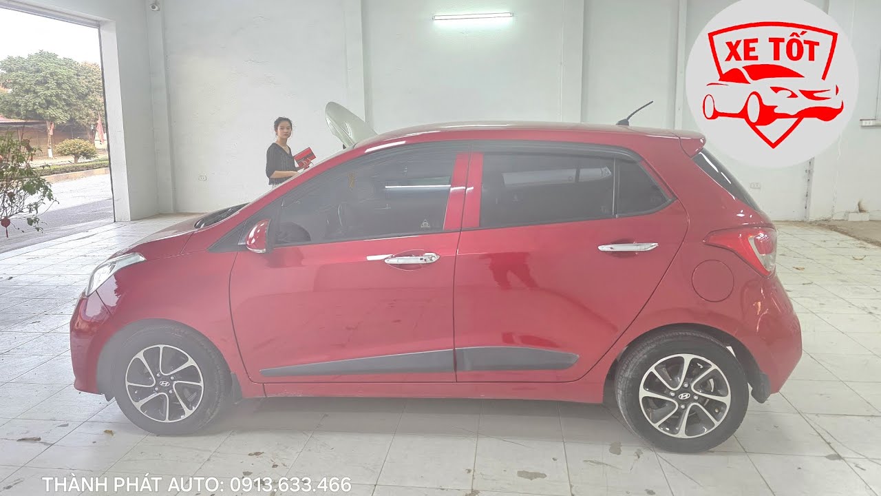 GRAND I10 SỐ TỰ ĐỘNG CUỐI 2018 BẢN GLS 4 ABS HƠN 5 VẠN LỐP THEO XE