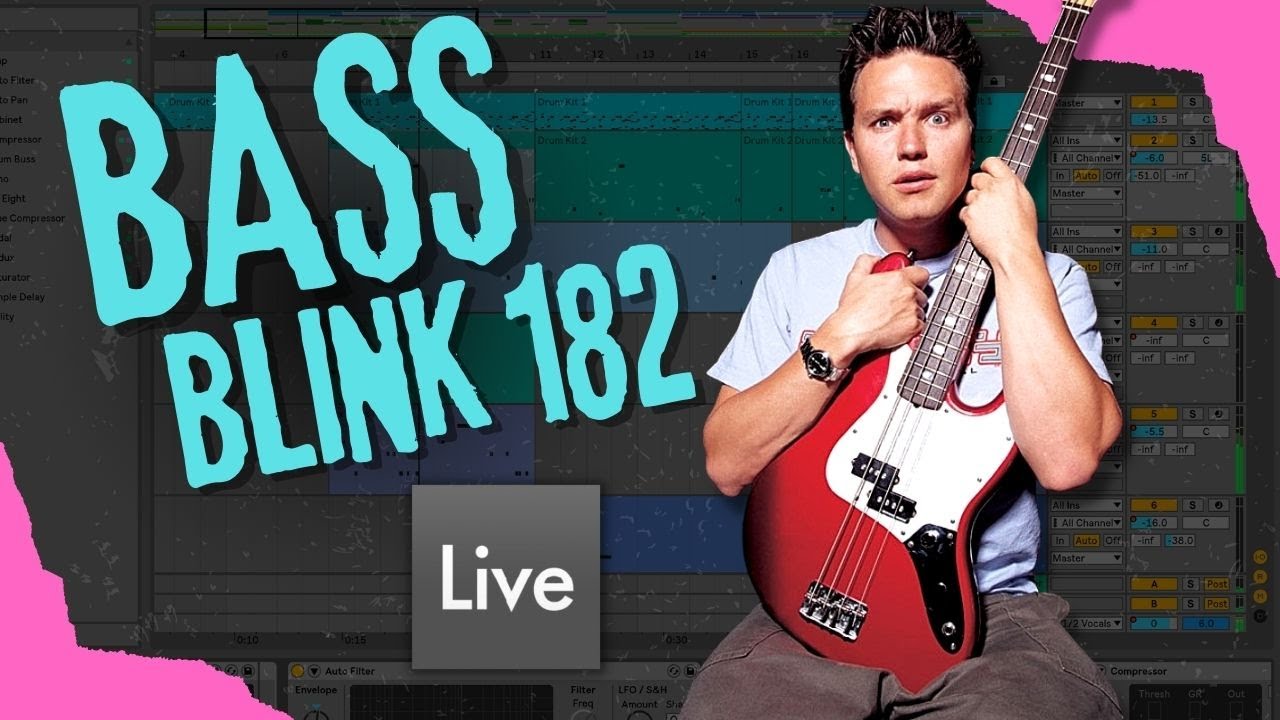 Produce BASS like BLINK-182. Making WHAT'S MY AGE AGAIN from SCRATCH!