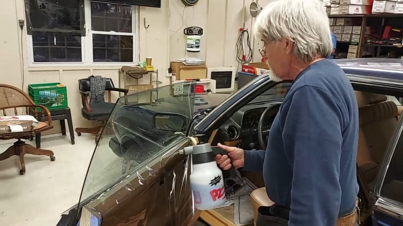 1984 Mercedes 300CD - Part 4 Tint Removal