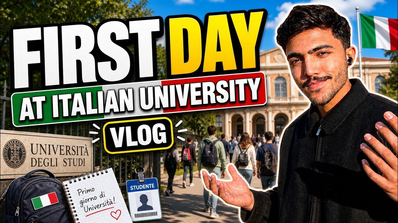 My First Day at University in Italy 🇮🇹 | Student Life in Pisa | University of Pisa | Pisa City