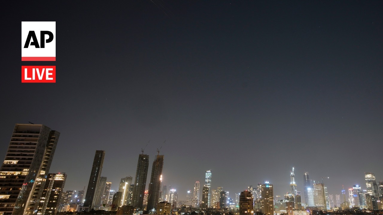 LIVE: Tel Aviv and Jerusalem skyline as Iran war continues