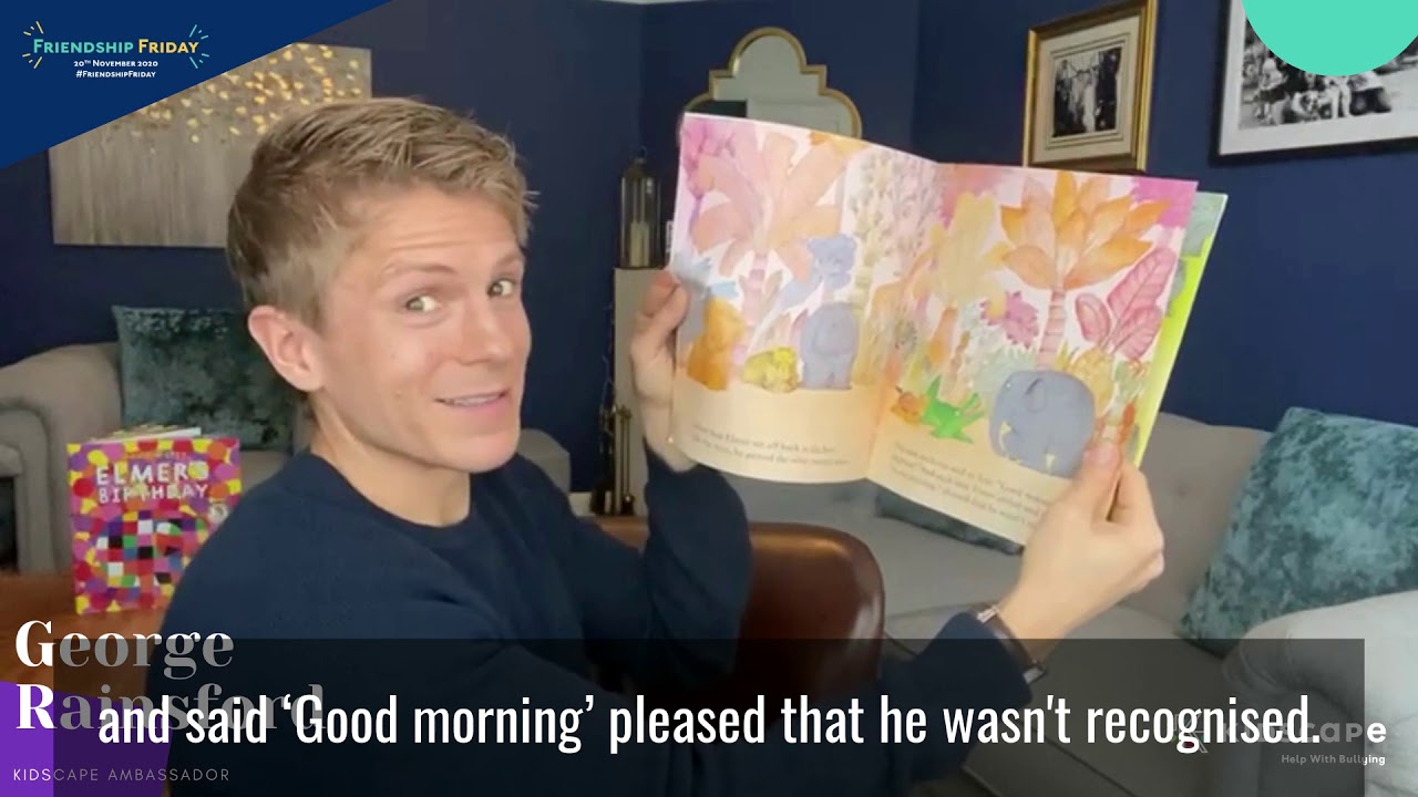 George Rainsford reads 'Elmer' bedtime story