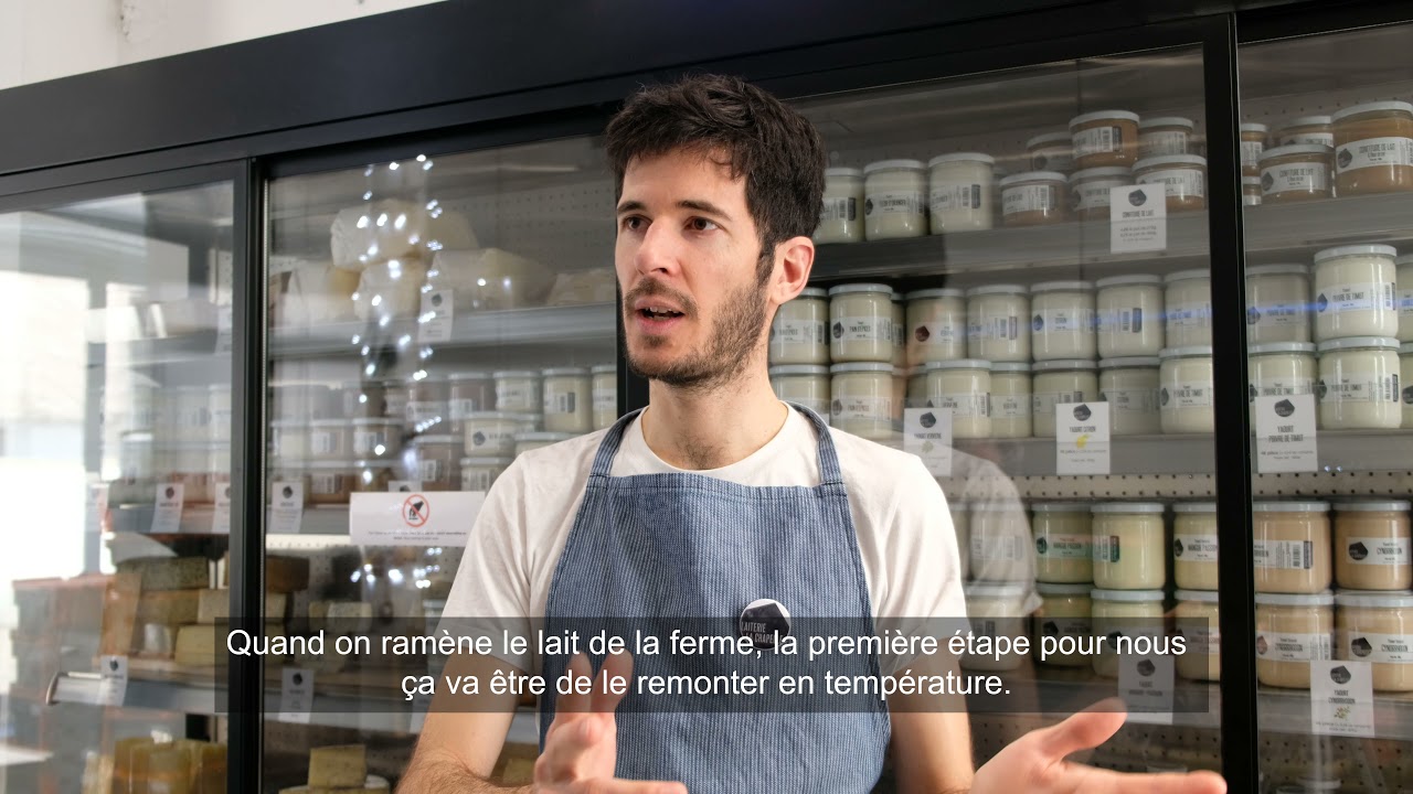 Clip promotionnel d'un commerce - Fromagerie/Laiterie au coeur de Paris