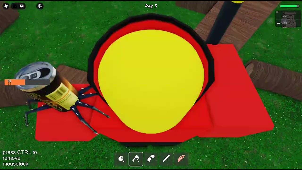 Playing 99 nights I'm the forest (sorry I didn't did an intro)