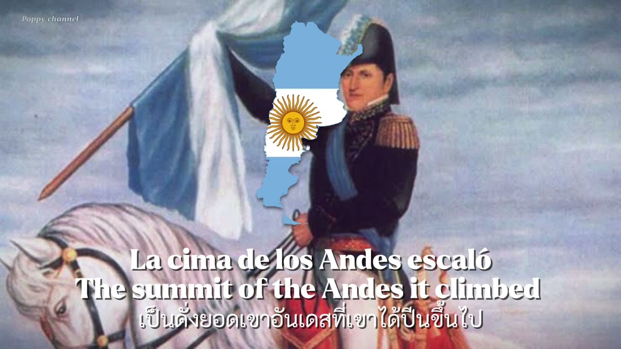 Mi Bandera | Argentina PatriotIc song (ARG+THA+ENG)