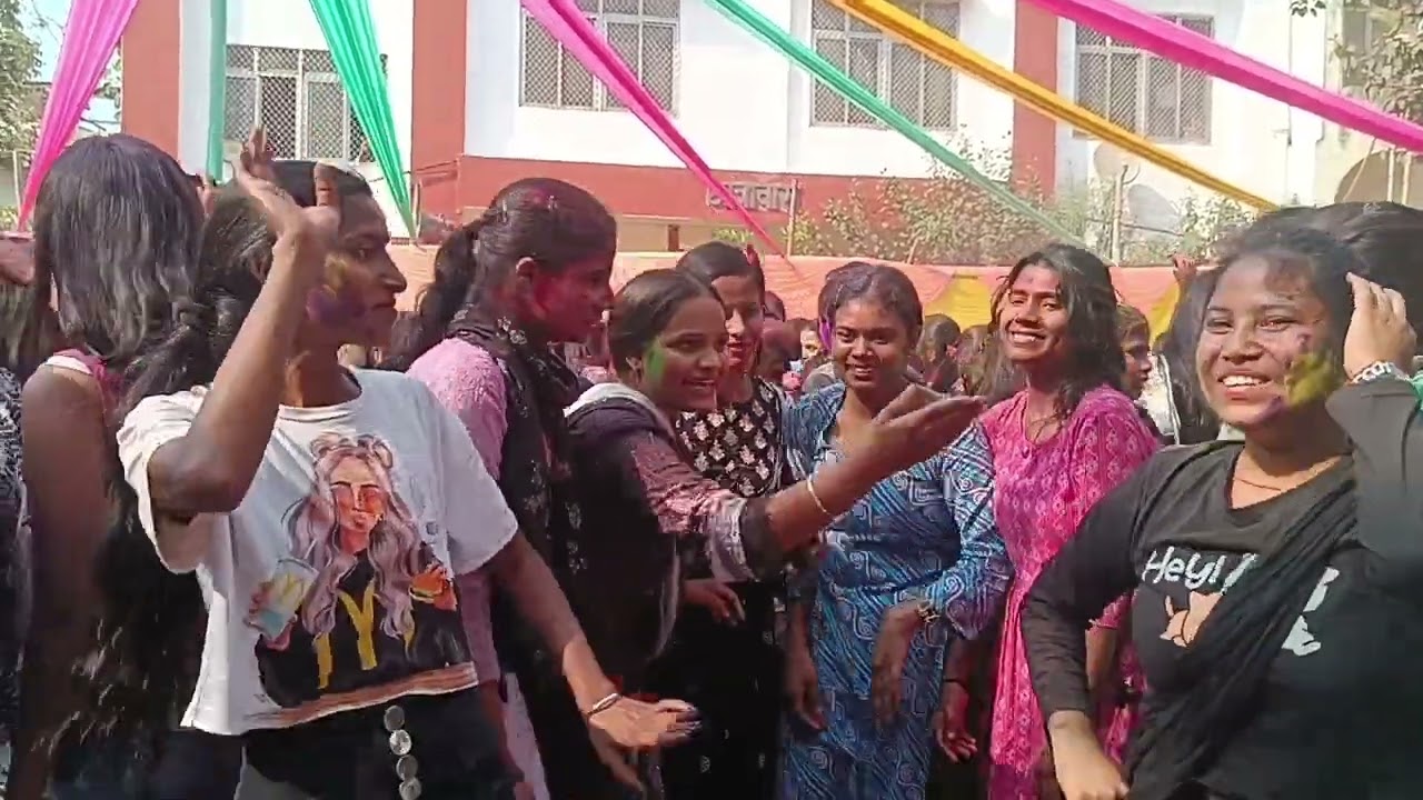 patna j d women college holi mahatoshas happy holi advance aap sabhi ko