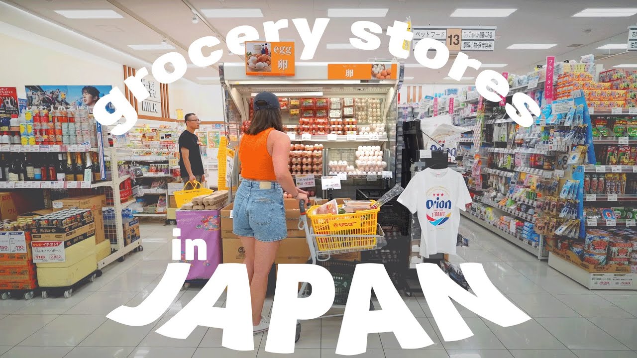 Grocery Shopping in Okinawa Japan | Kadena AB & Local Grocery Store