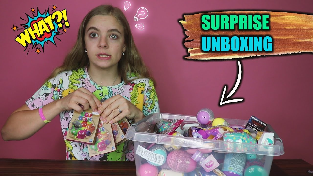 Surprise unboxing - Ugly Dolls, Frozen, Emoji   /LEA