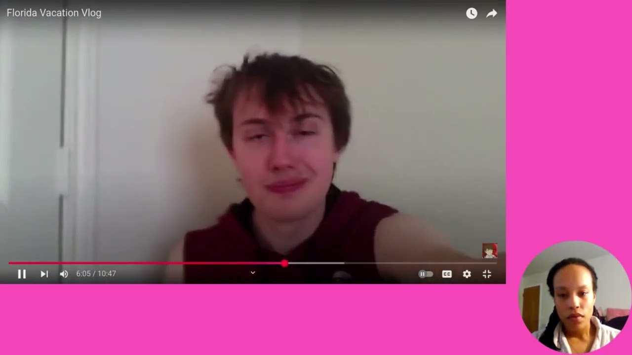 MY REACTION VIDEO OF- Tekking1001 Florida Vacation Vlog