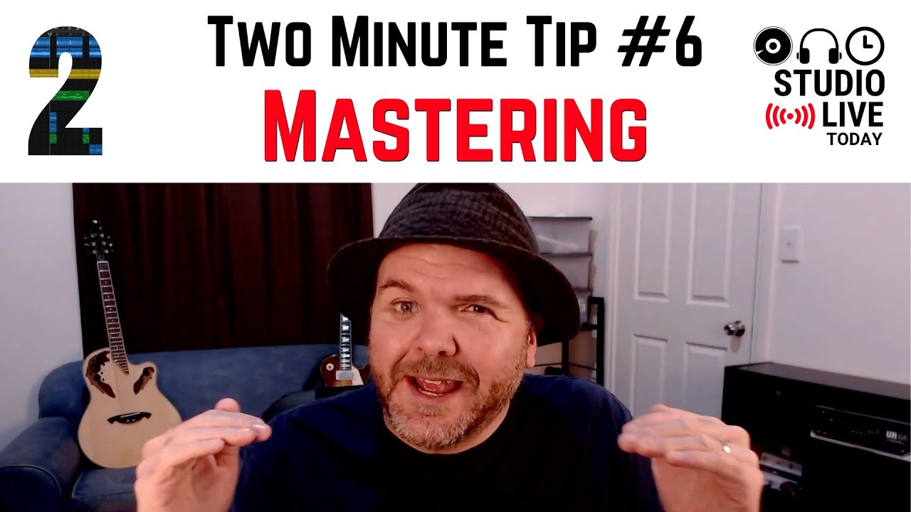 What is MASTERING in music? | 2 minute tip #6