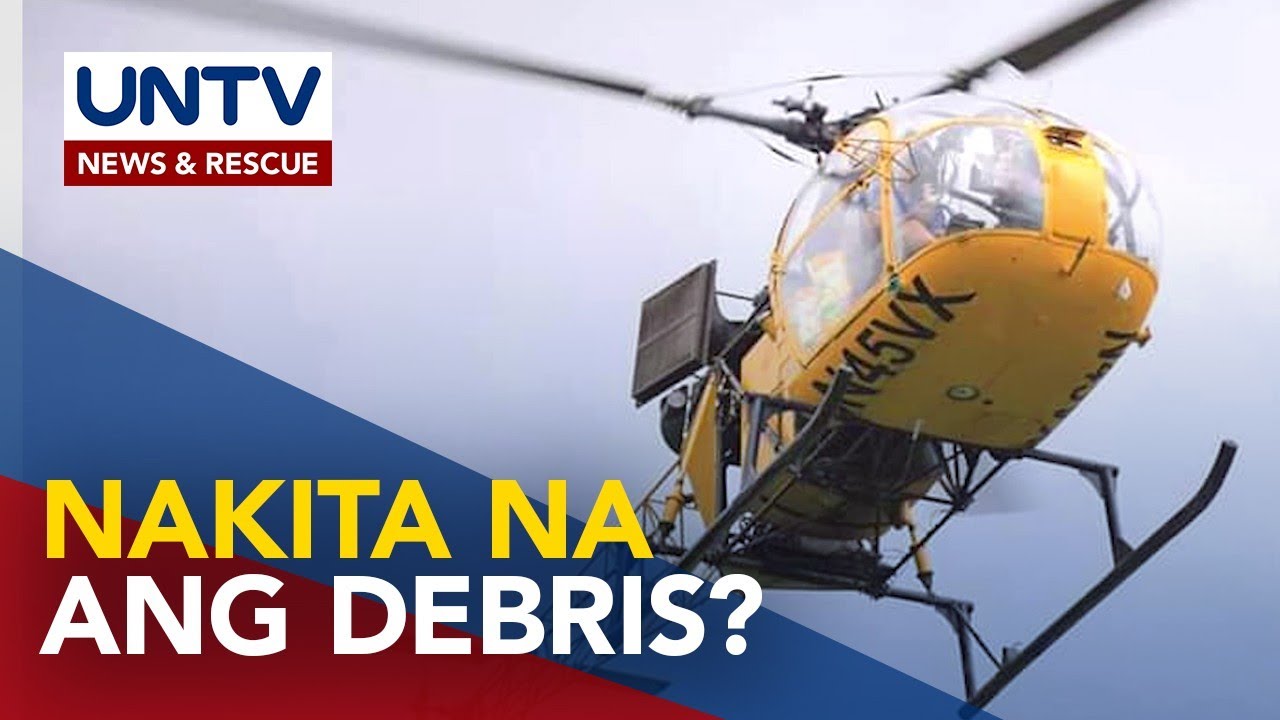 Debris na posibleng bahagi ng nawawalang chopper sa Palawan, natagpuan ng PCG