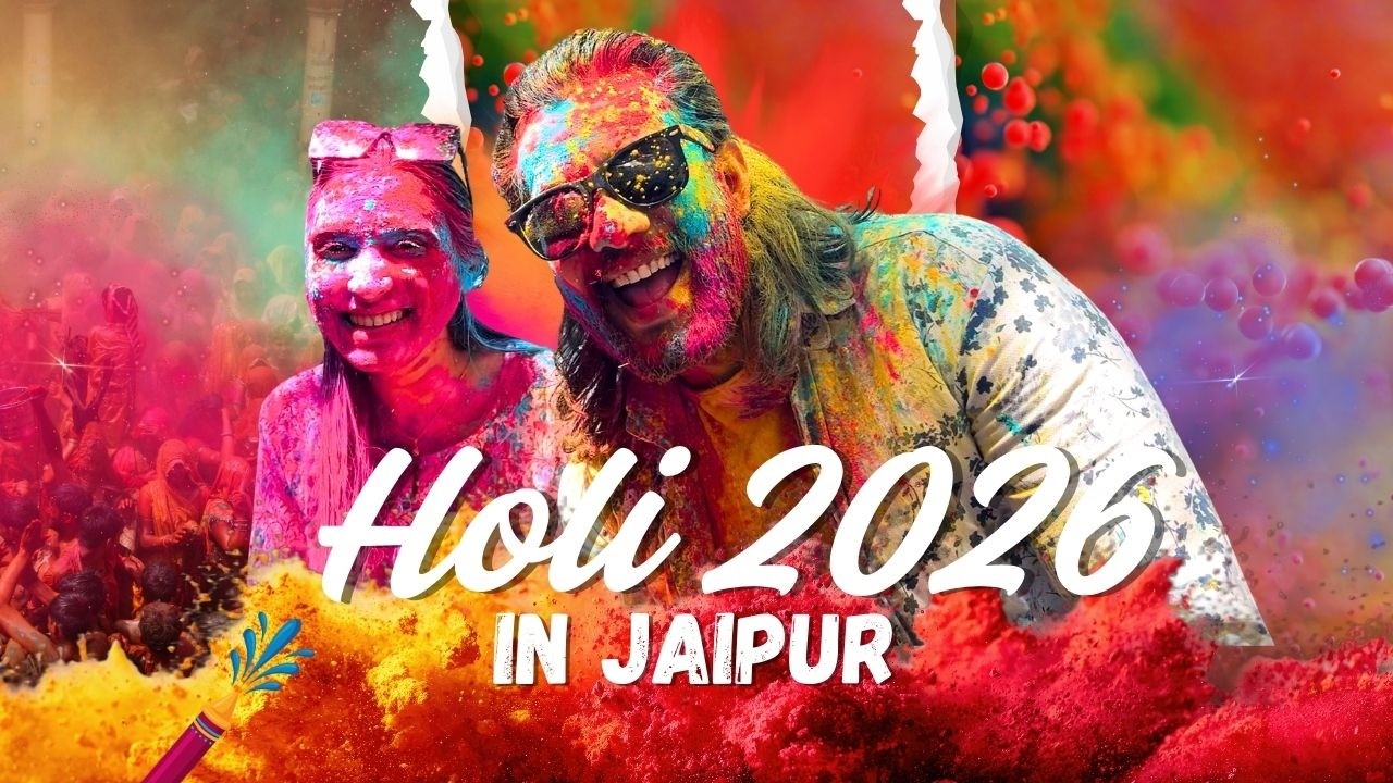 CRAZY HOLI 2026 in Jaipur! 🎨💦 Gulal, Water Colors & Non-Stop Fun!
