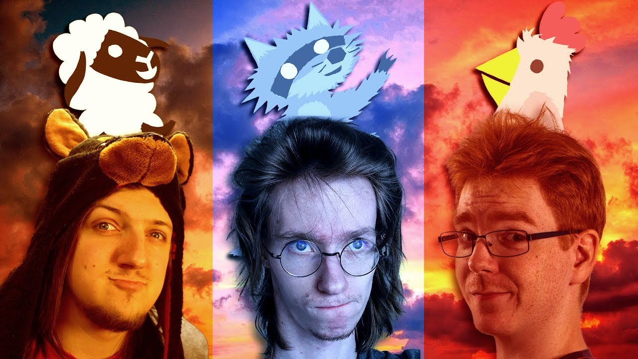 SZOPLEVEN, NESKURCZAK I BEZA SKACZĄ PO DACHACH | Ultimate Chicken Horse