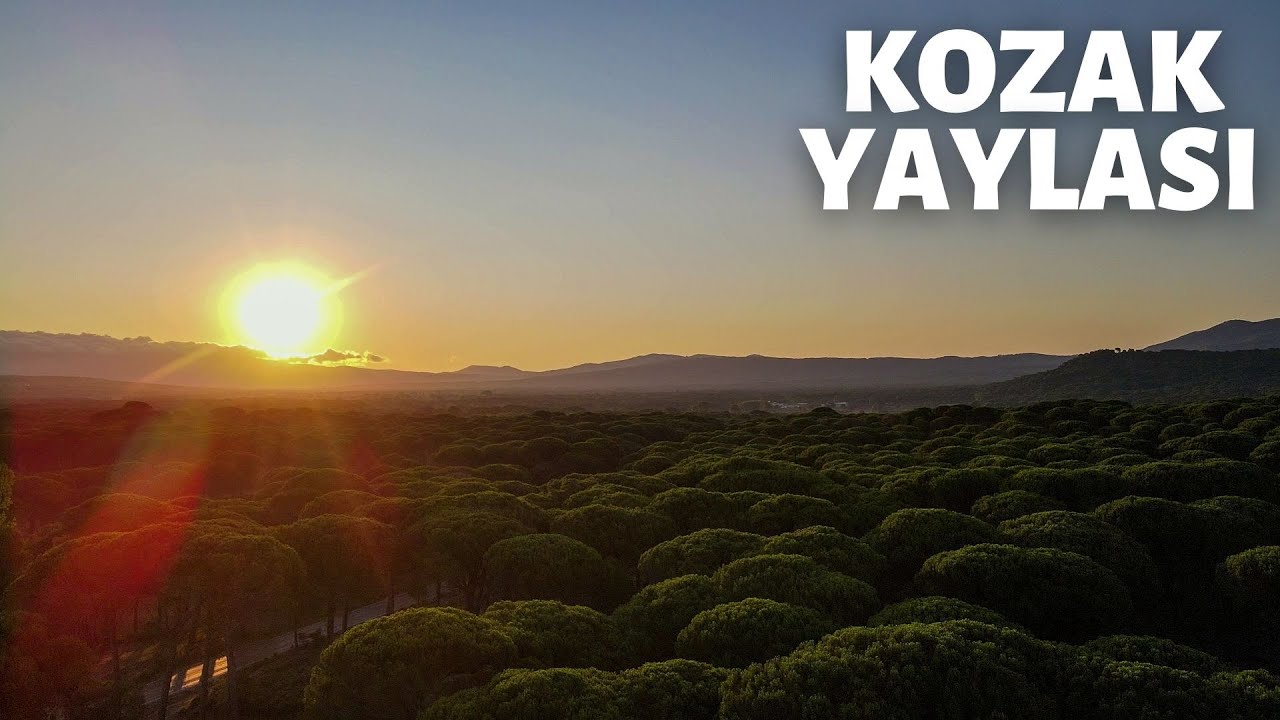Katlanır Bisikletle Kozak Yaylası'nda Kamp