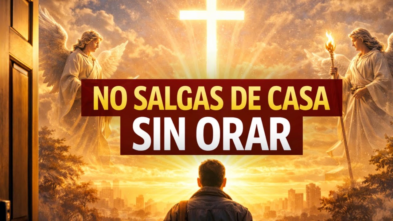 🔥 NO SALGAS DE CASA SIN ESCUCHAR ESTA ORACIÓN – Dios Va Delante de Ti Hoy 🙏✨