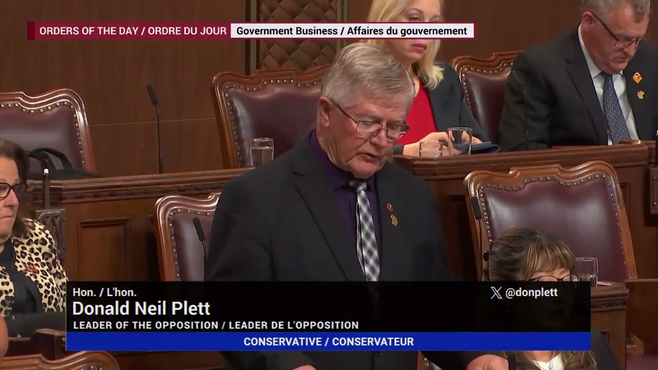 2024-05-21 Sen Plett speaks on PM Trudeau Legacy of Failure (Episode #2)