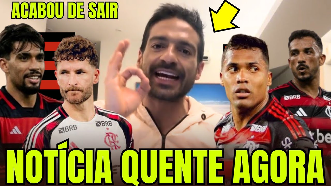 🔥 NOTÍCIA QUENTE DO FLAMENGO! TORCIDA JÁ COMEÇA A REAGIR NAS REDES!