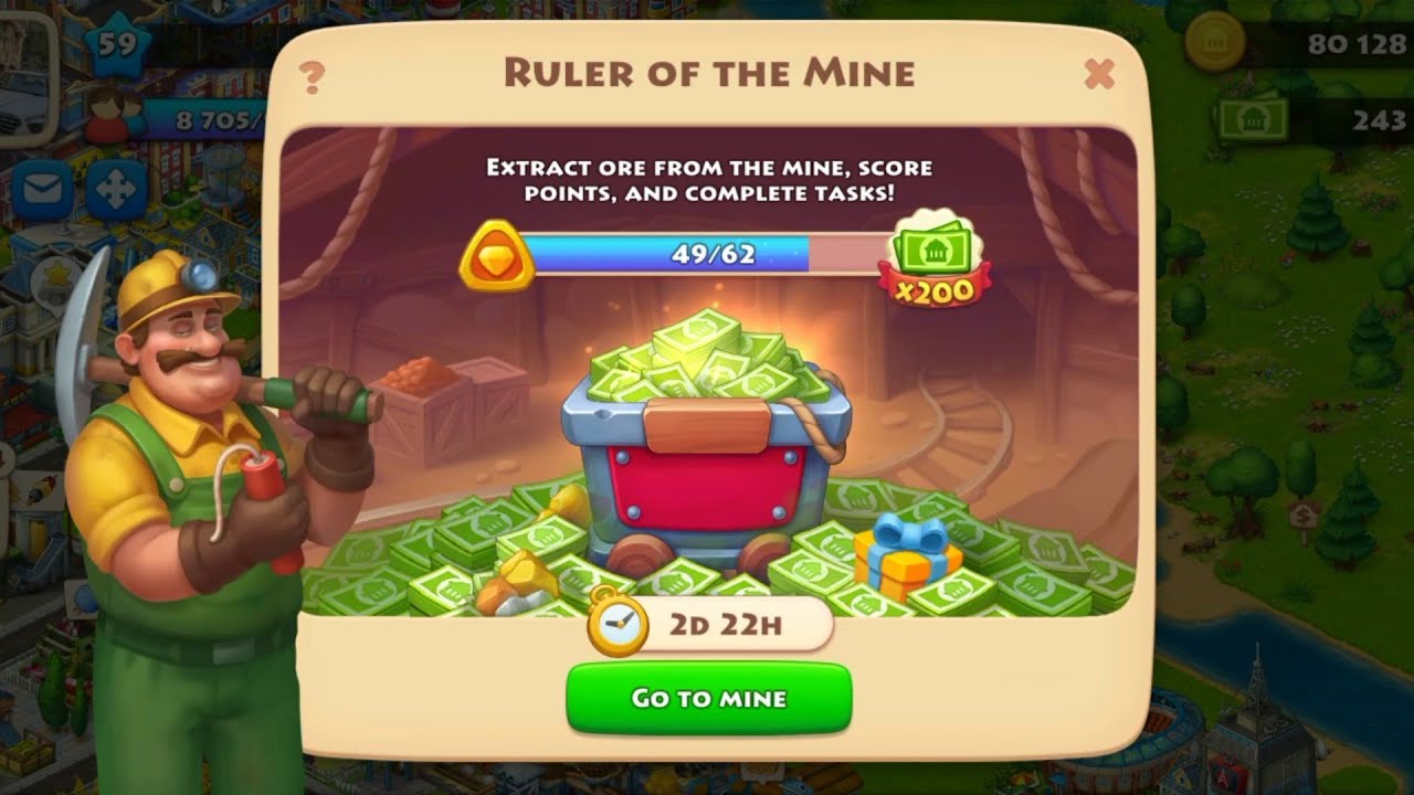 Township Ruler Of The Mine Event Gameplay | April 2022