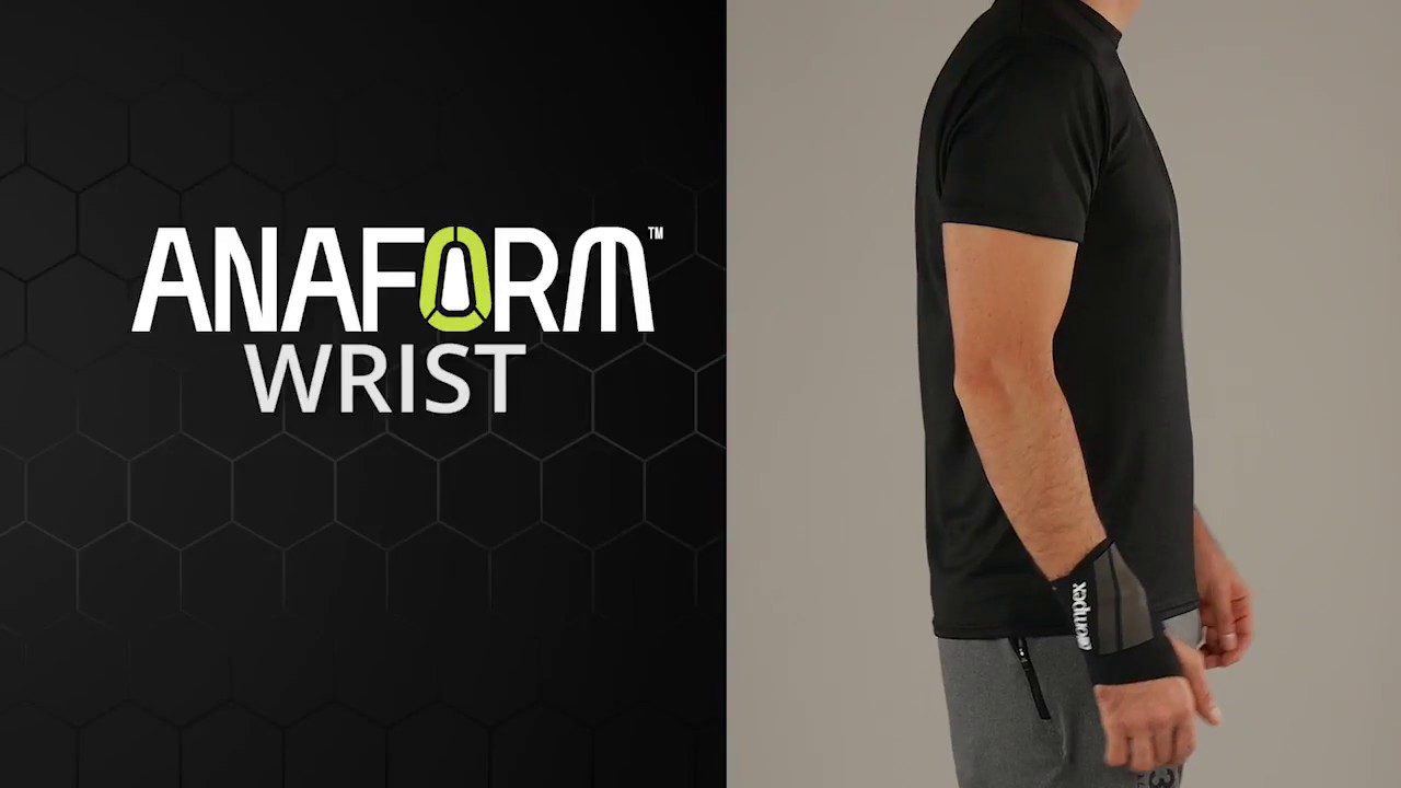 Compex Anaform Wrist Support Fitting Instructions