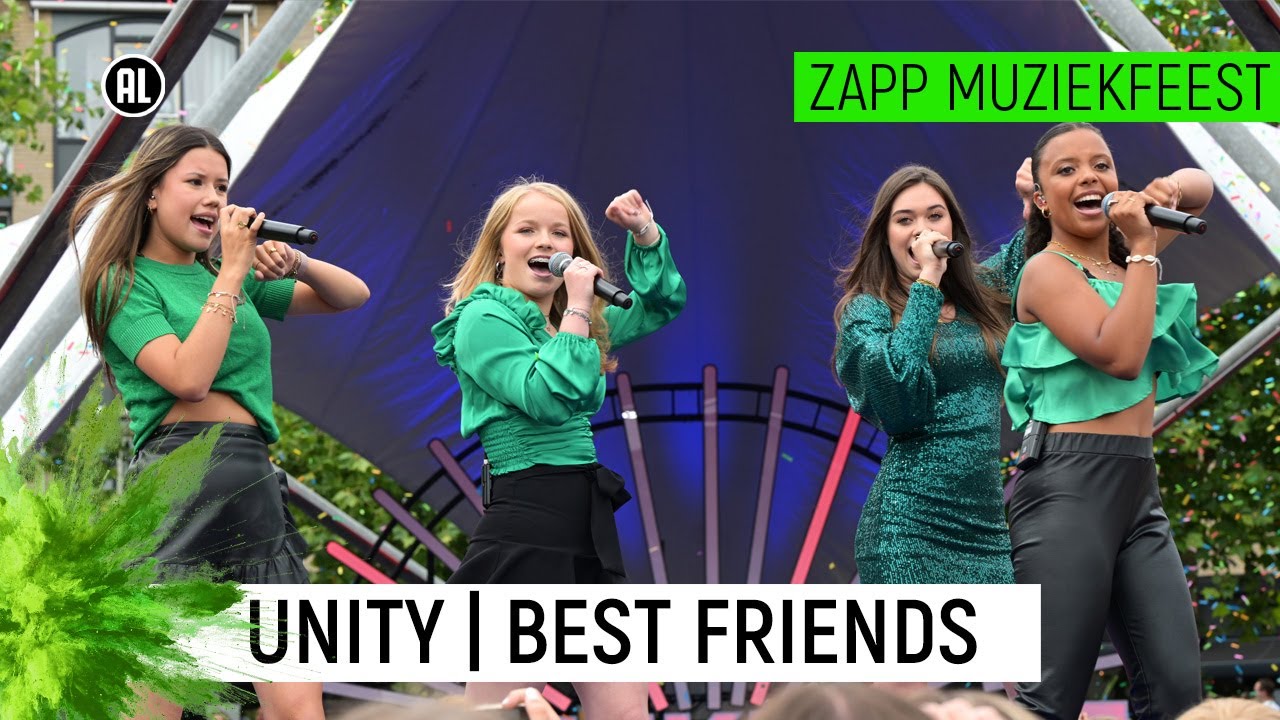 UNITY - BEST FRIENDS | Zapp Muziekfeest op het plein | NPO Zapp