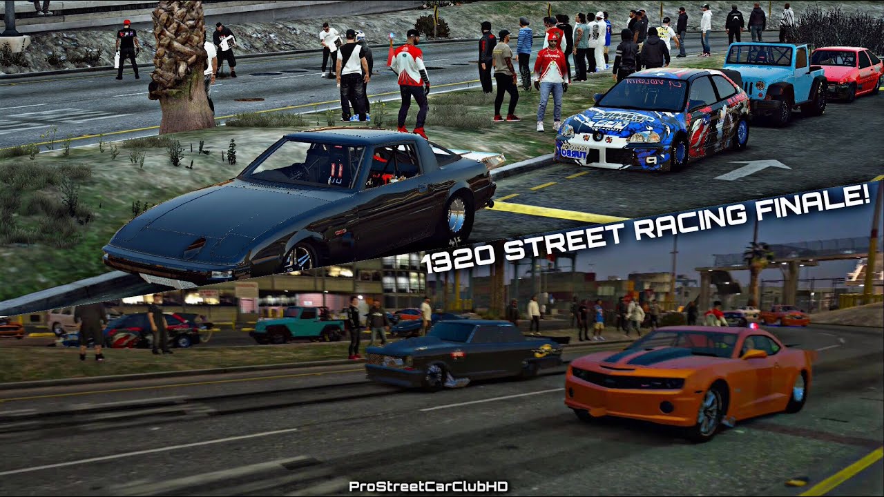 (PC) GTA FiveM: 1320 STREET RACING| I Try Chase Is A Race In My Snot Rocket S197! Risky Street Races
