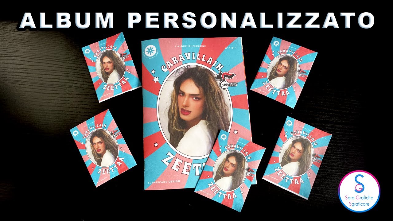 Album di figurine personalizzato