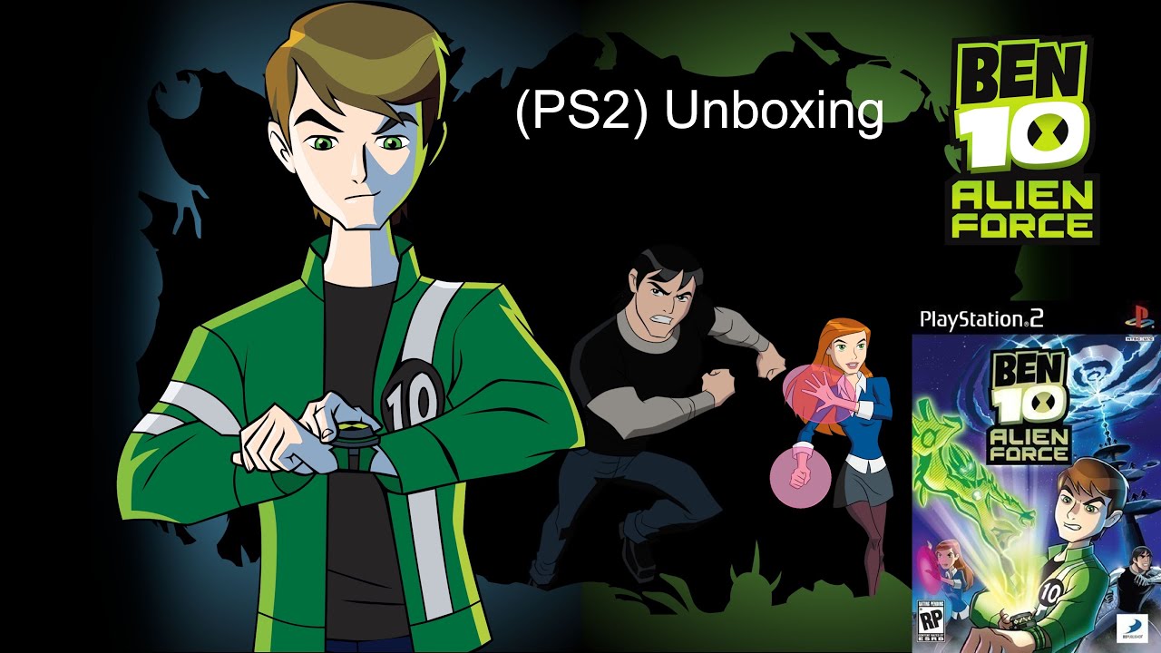 Ben 10 Alien Force (PS2) Unboxing