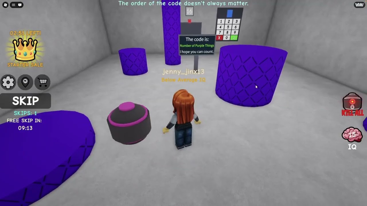 Roblox: Тест на IQ!