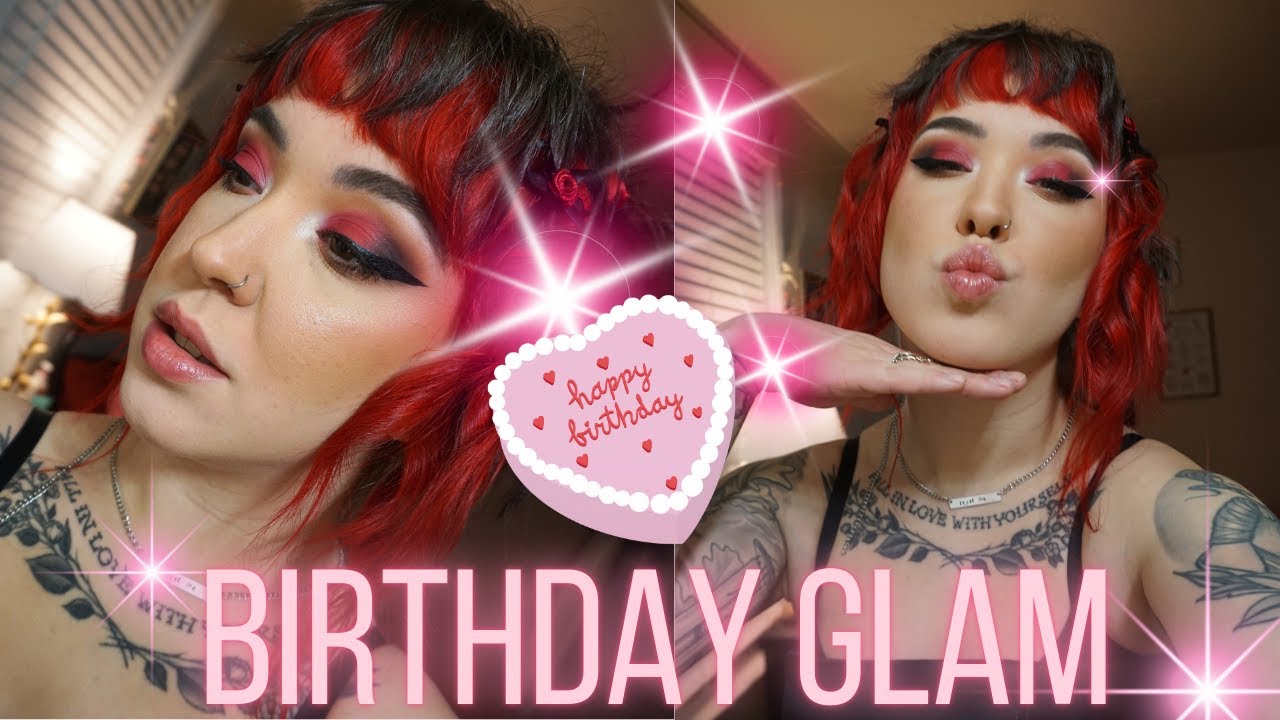BDAY GRWM | hair & makeup