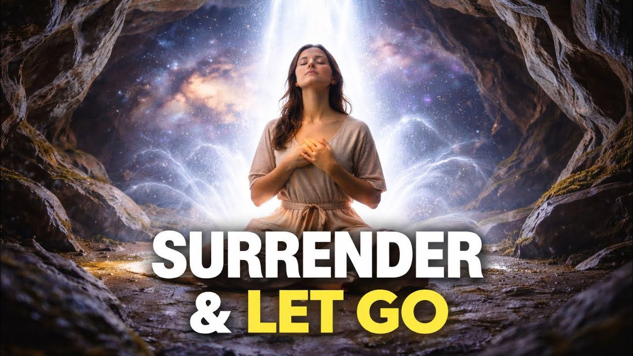 Surrender! Meditation & Energy Clearing To Detach & Let Go | Release Fear, Anxiety & Attachment 💛