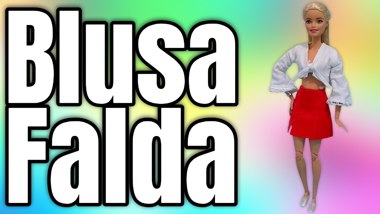 Blusa y Falda para Muñecas 3