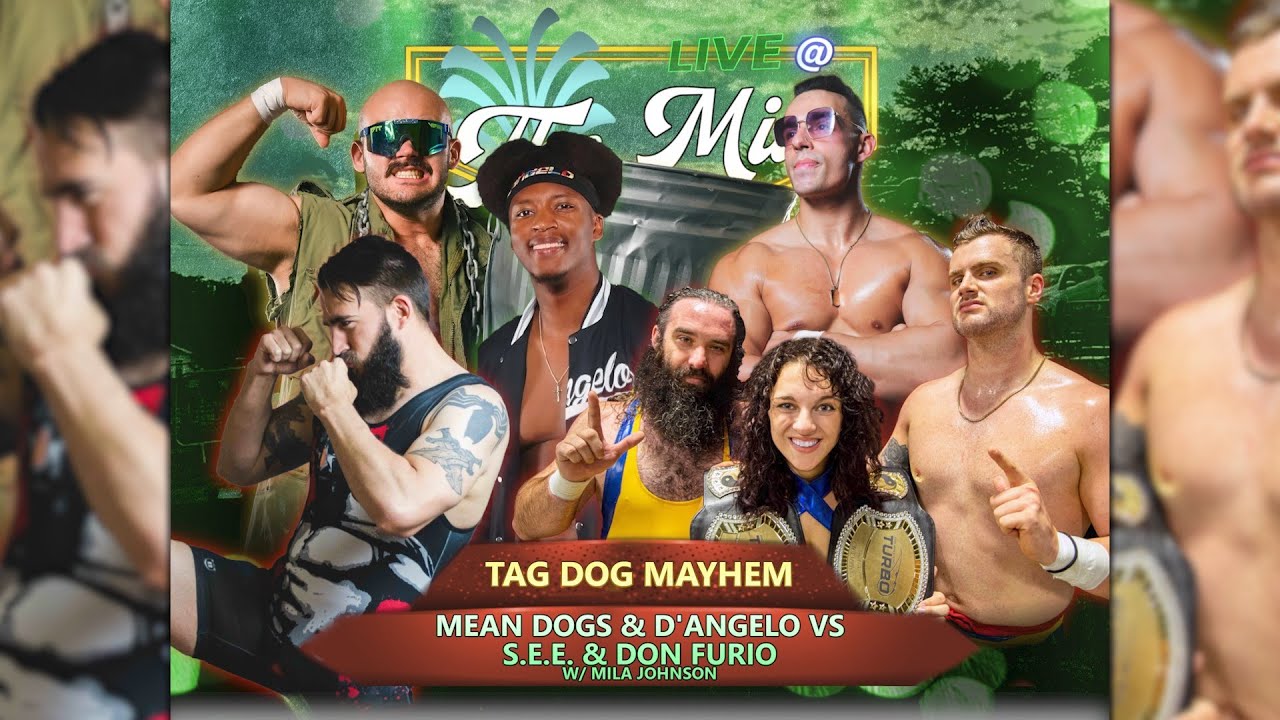 Tag Dog Mayhem: Don Furio & S.E.E. vs. D'Angelo & MeanDogs [FULL MATCH | Live @ The Mill Vol. 1]