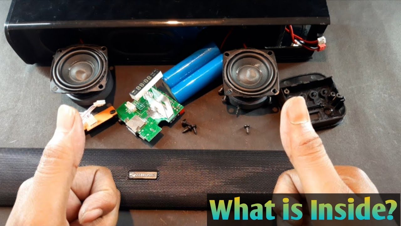What is inside Zebronics Zeb-Vita Plus Bluetooth Speaker🤔?
