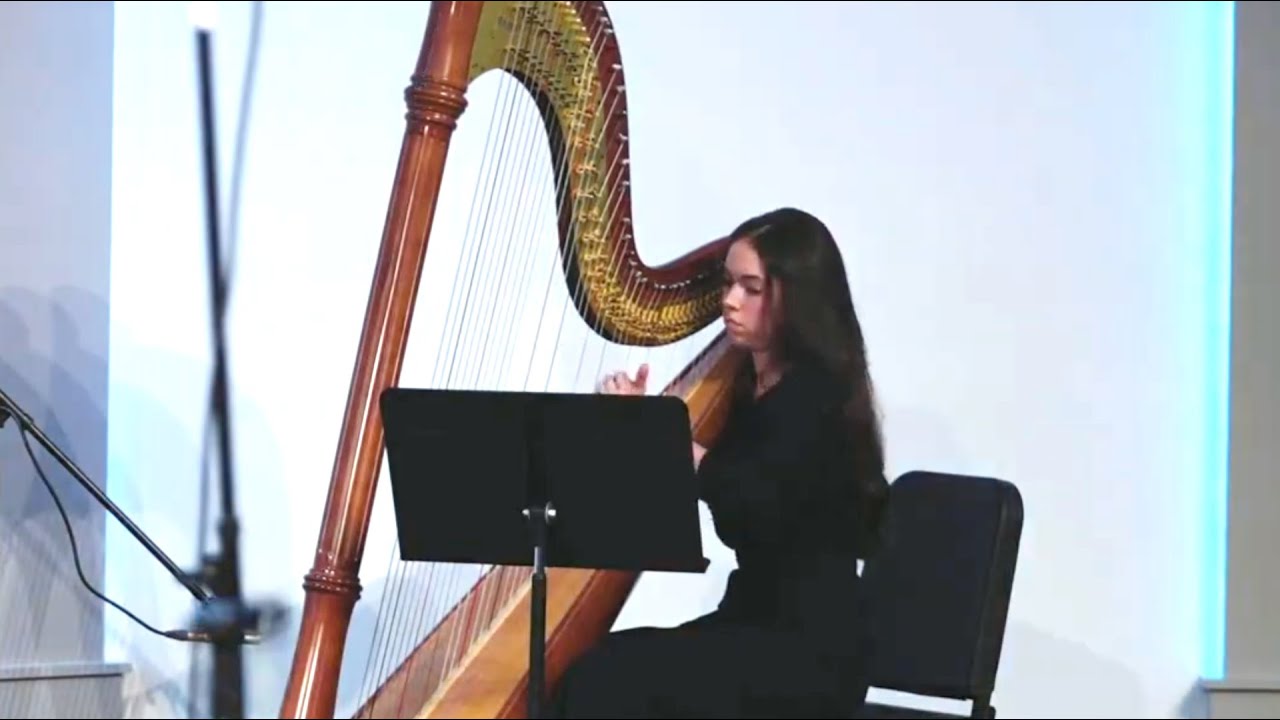 “It Came Upon a Midnight Clear” — Harp Solo
