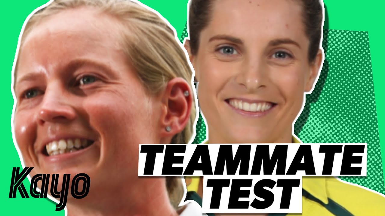 Teammate test with the Australian Women's Cricket Team | Kayo Sports