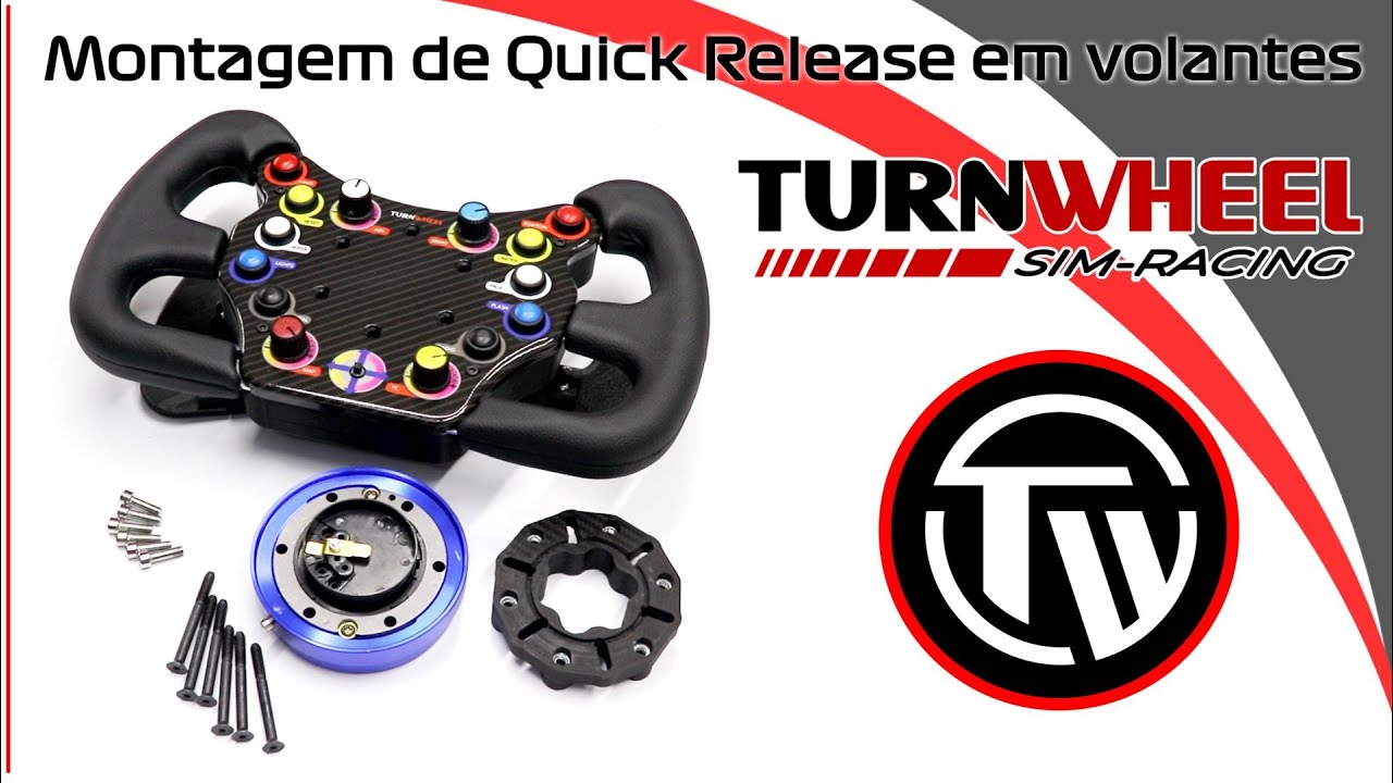 Adaptador para QR - volantes Turnwheel