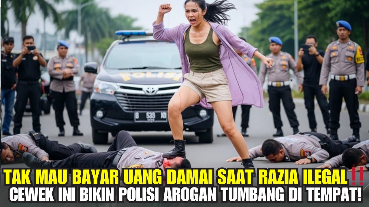 POLISI AROGAN SALAH PALAK ORANG! CEWEK INI TERNYATA BUKAN ORANG SEMBARANGAN!!