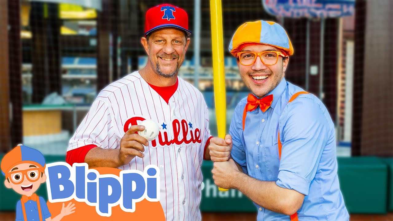 We Surprised Blippi with a Pro Baseball Coach &ndash; Then This Happened!