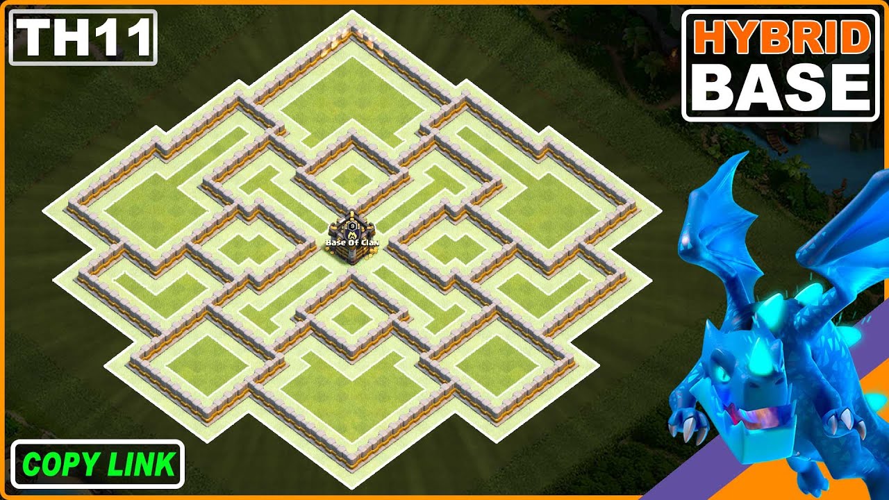 NEW BEST! TH11 base with COPY LINK | COC Town Hall 11 Trophy/War Base - Clash of Clans