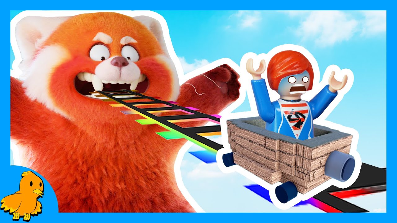 Playmobil Film Deutsch: XXL ACHTERBAHN, JULIAN MUSS NACH GANZ OBEN! (Roblox)