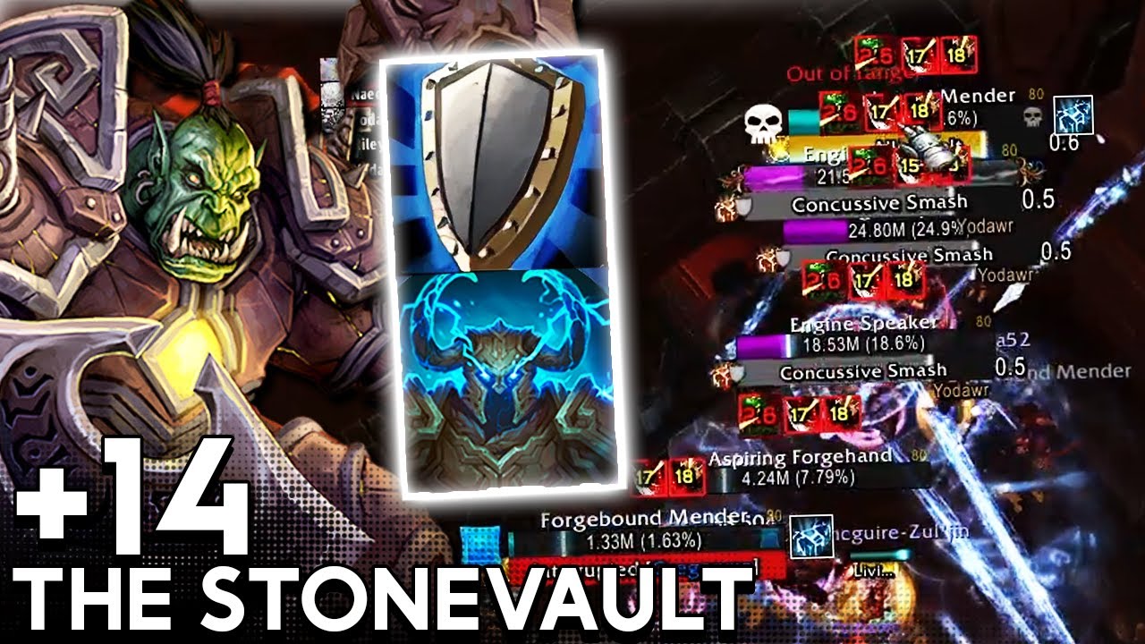 The Stonevault +14 | Mountain Thane Prot Warrior | TWW SEASON 1 M+