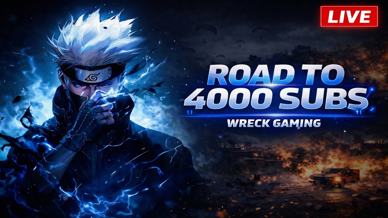 ROAD TO 4K SUBS | #541 @wreckgamingyt @KannaOP07​ @UnqGaming4K