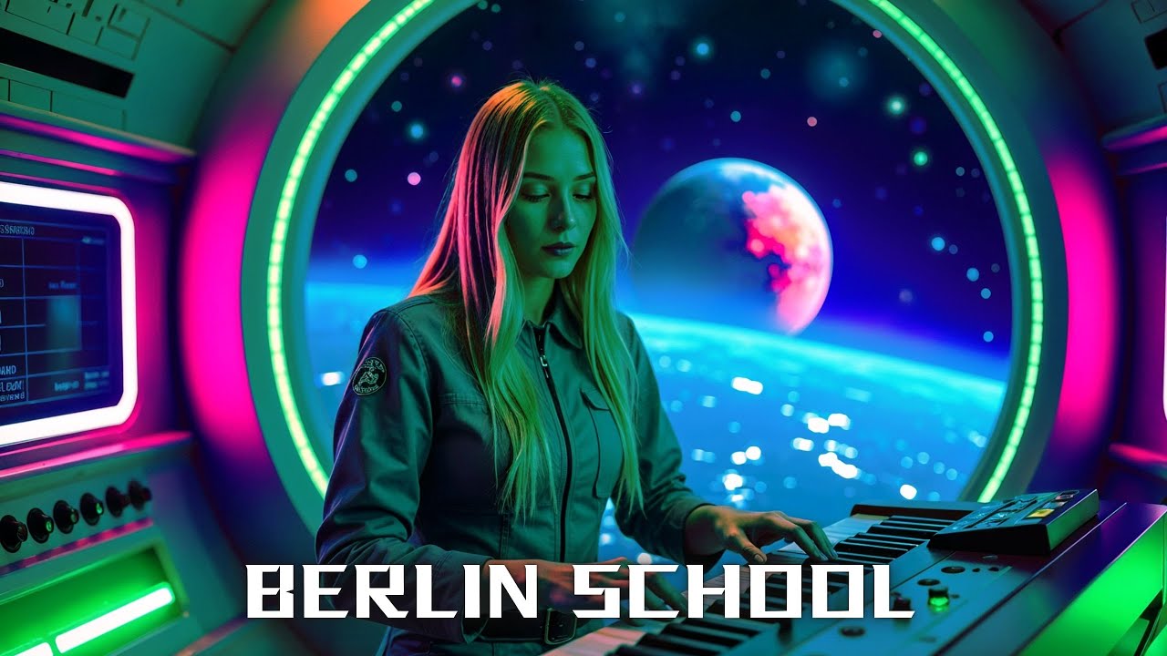 Berlin School 1970s | Electronic Space Vibes | Vintage Synths | Cosmic Wave | Intergalactic Hymn