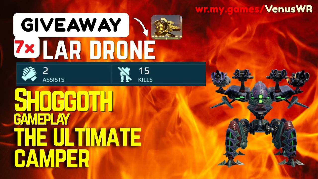 Shaggy The Camper & 7x Lar Drone Giveaway