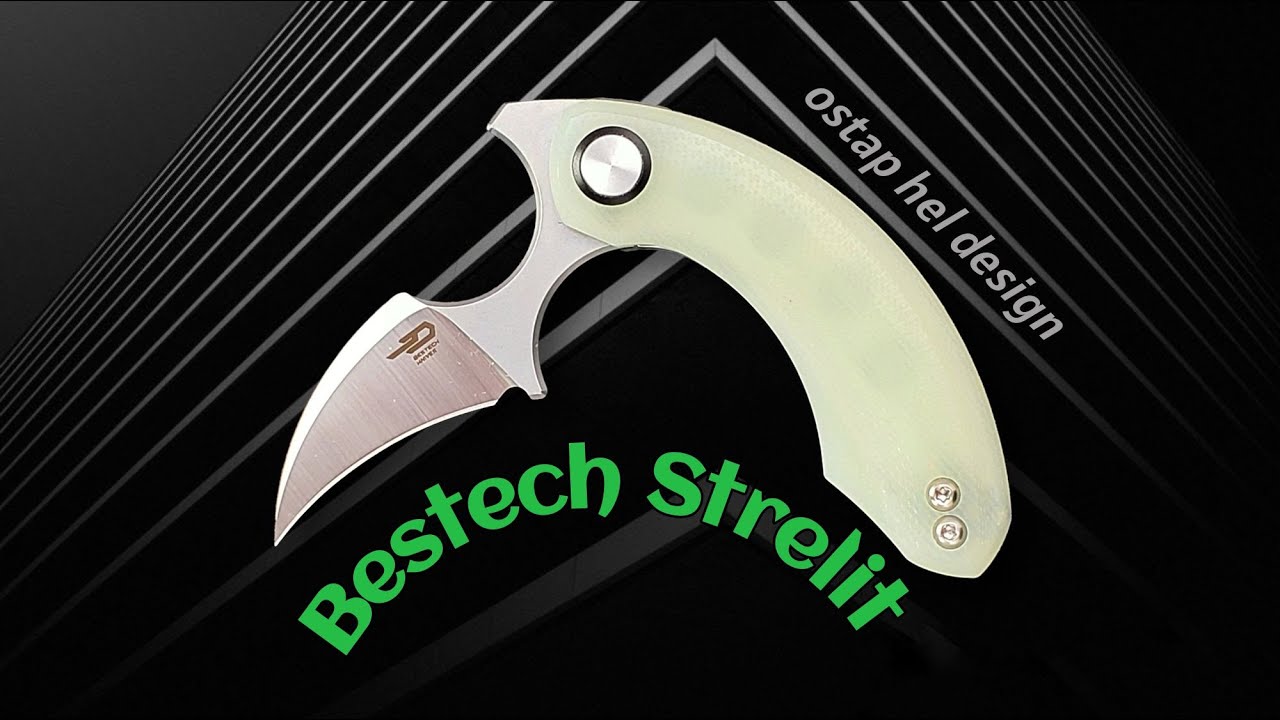Bestech Strelit Budget: маленький, но эффективный складной нож-толкатель