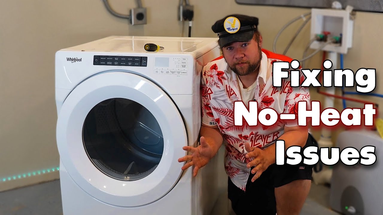 Whirlpool Stackable Dryer Won't Heat - How to Fix