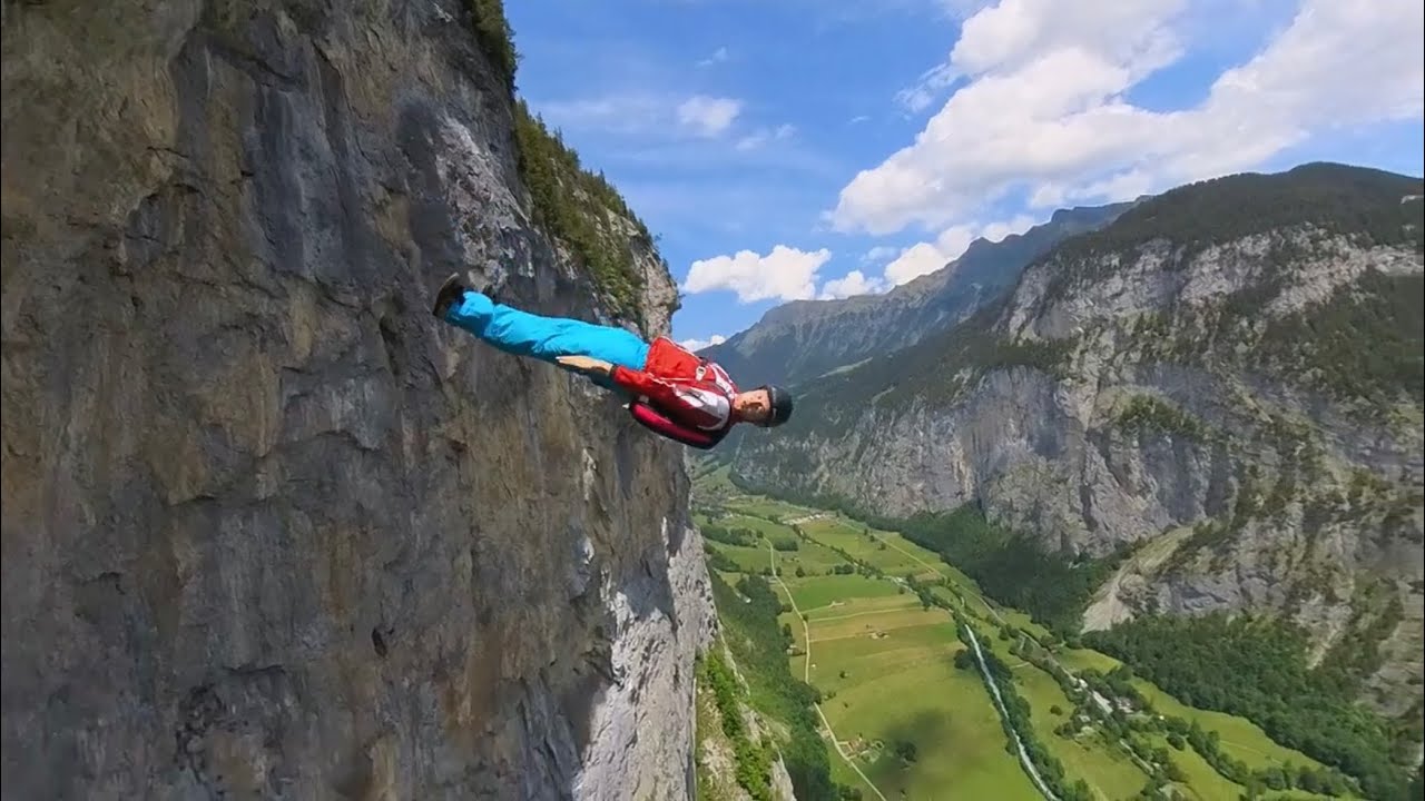 BASE jumping in Italy and Switzerland