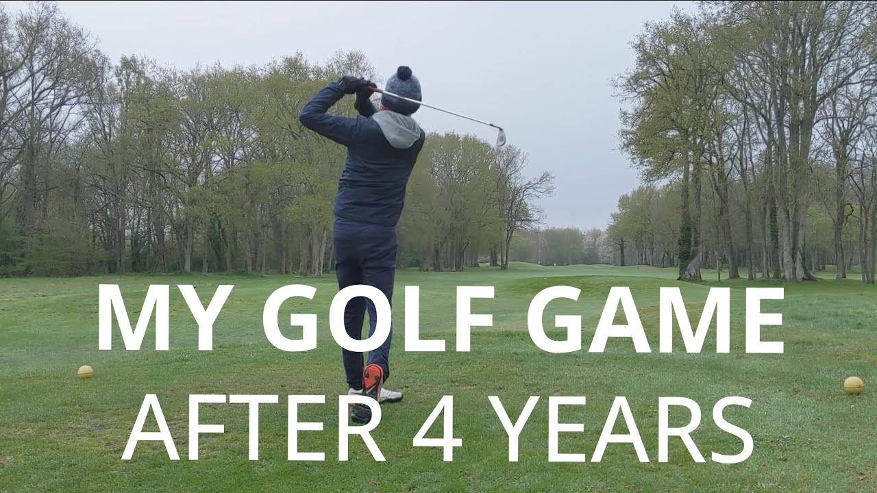 My golf after 4 years, average golf progression