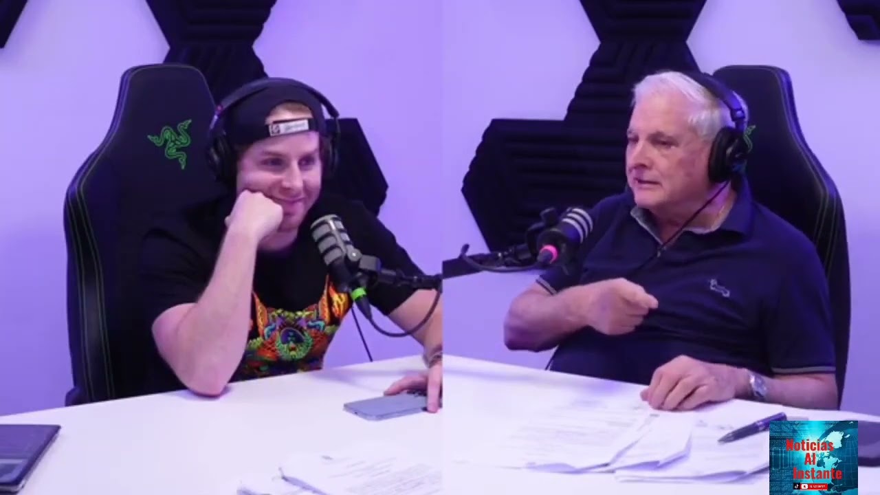 Ricardo Martinelli  y  Mayer Mizrachi